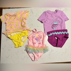 Baby girl bathing suits